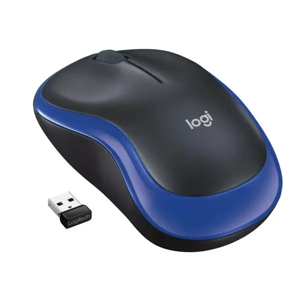 MOUSE LOGITECH M185 WIRELESS BLUE MOUSE LOGITECH M185 WIRELESS BLUE