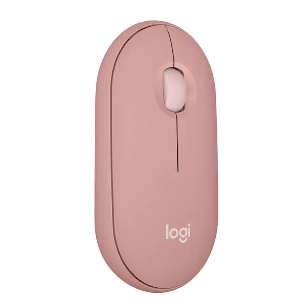 Mouse Logitech Pebble 2 M350S, Bluetooth, Roz