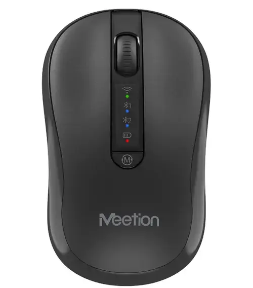 Mouse Meetion BTM185, Wireless 2.4Ghz, Bluetooth (Negru)