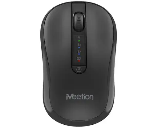 Mouse Meetion BTM185R, Wireless, USB (Negru)