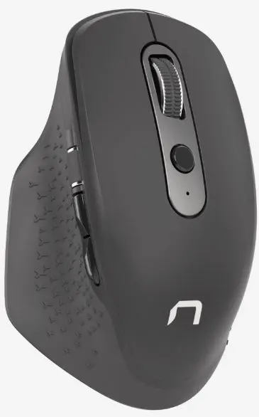 Mouse Natec - Falcon, optică, wireless, neagră