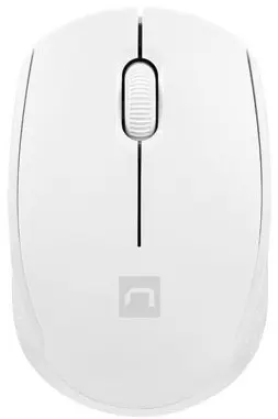 Mouse Natec - Stork, optic, wireless, alb