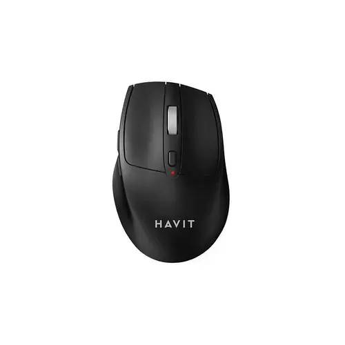 Mouse office wireless Havit MS61WB, Bluetooth, 3200 DPI, 6 butoane (Negru)