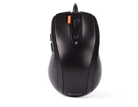 Mouse Optic A4TECH N-70FX-BK,USB (Negru)