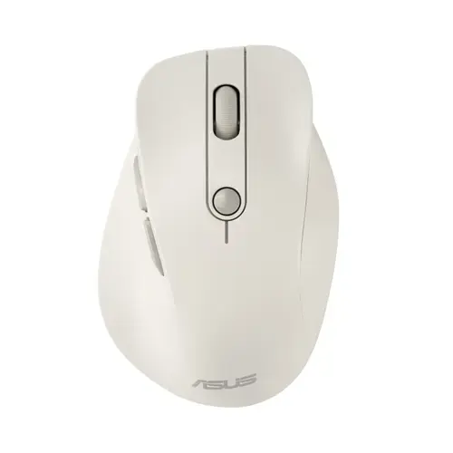 Mouse Optic ASUS MD105, USB Wireless/Bluetooth, Bej