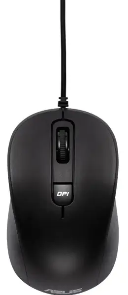 Mouse Optic ASUS MU101C, USB, 1000 DPI (Negru)