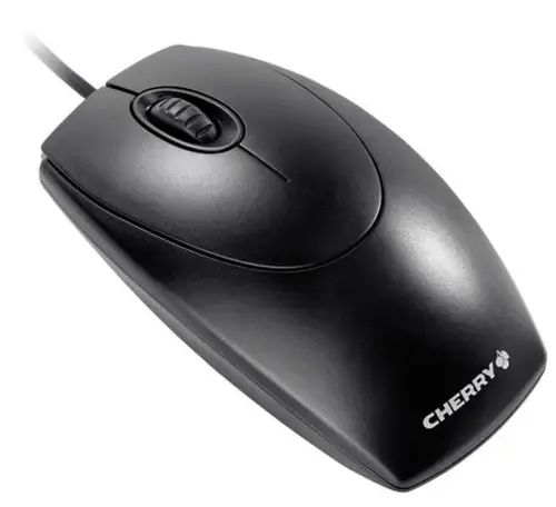 Mouse Optic Cherry WHEELMOUSE, 1000 DPI, USB (Negru)