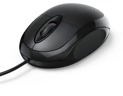 Mouse Optic HAMA MC-100, 1000 dpi (Negru)