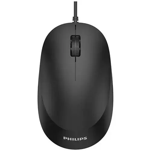 Mouse optic Philips SPK7207, 1200 DPI, USB (Negru)