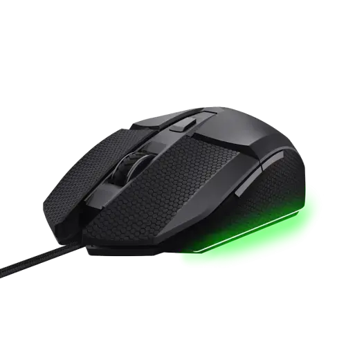 Mouse optic Trust GXT 121 Felox+, iluminare RGB LED, USB-A, 10000 dpi, Negru
