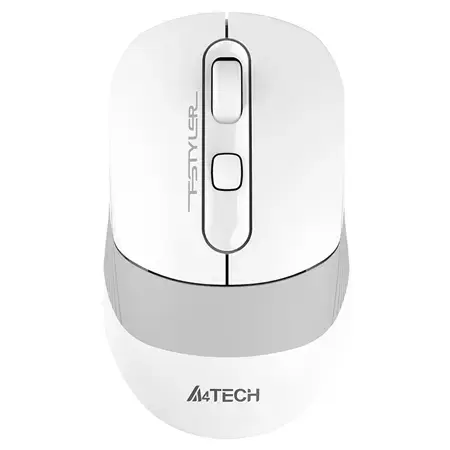 Mouse optic wireless A4TECH FG10, 2000 dpi, USB (Alb)