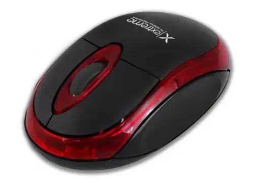 Mouse optic wireless Esperanza CYGNUS XM106R, 3 butoane, 2.4GHz Usb, 1000dpi, Negru/Rosu