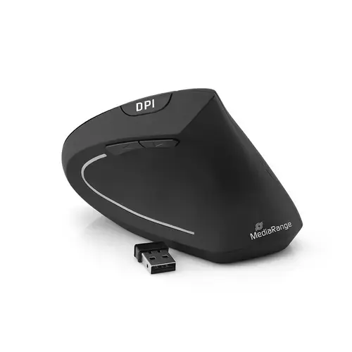 Mouse optic wireless Mediarange, Negru