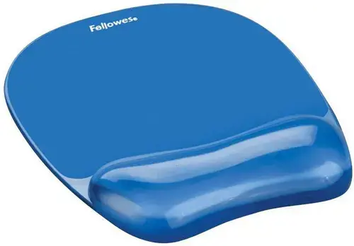 Mouse Pad Fellowes CRYSTAL 9114120, Gel (Albastru)