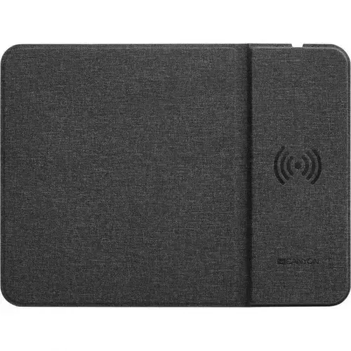 Mouse Pad Gaming Canyon CNS-CMPW5, Incarcare Wireless (Negru)