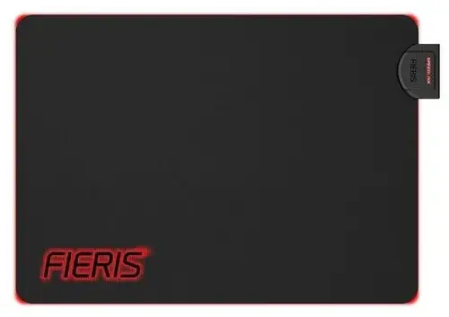 Mouse Pad Gaming Speedlink Fieris, Iluminat (Negru)