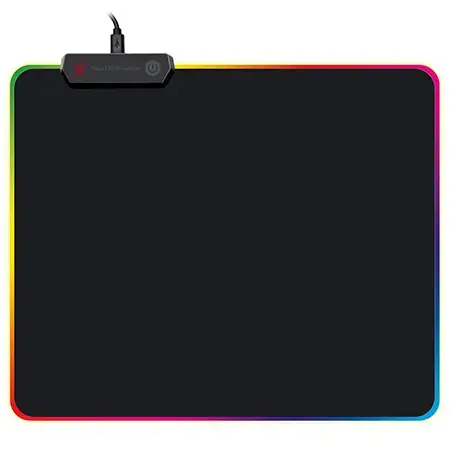 Mouse Pad Gaming Varr OVMPLB, Iluminat RGB