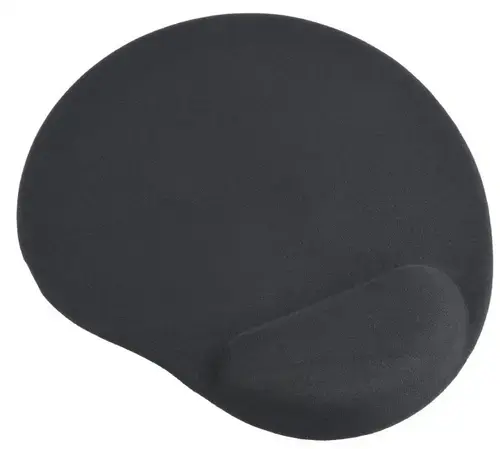 Mouse Pad Gembird MP-GEL-BK, Gel, ergonomic (Negru)