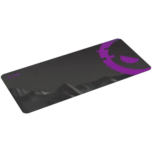 Mouse Pad LORGAR MPA15XL, 900 x 400 x 3, poliester, Negru/Mov