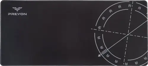 Mouse Pad PREYON Falcon Speed PFS90, XL, 900 x 400 x 3 mm (Negru)