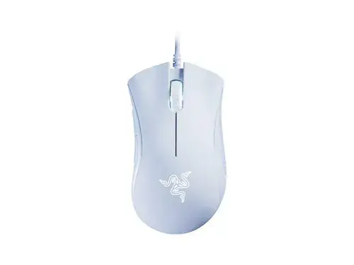 Mouse Razer DeathAdder Essential 2021, 6400 DPI, USB (Alb)