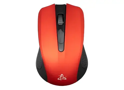 Mouse Sbox WM-109R, Wireless, USB (Rosu/Negru)
