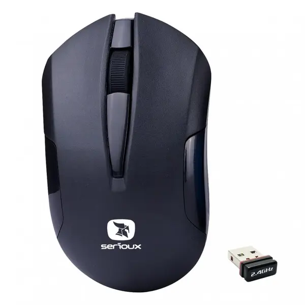 MOUSE SERIOUX DRAGO300 WR BLACK USB MOUSE SERIOUX DRAGO300 WR BLACK USB