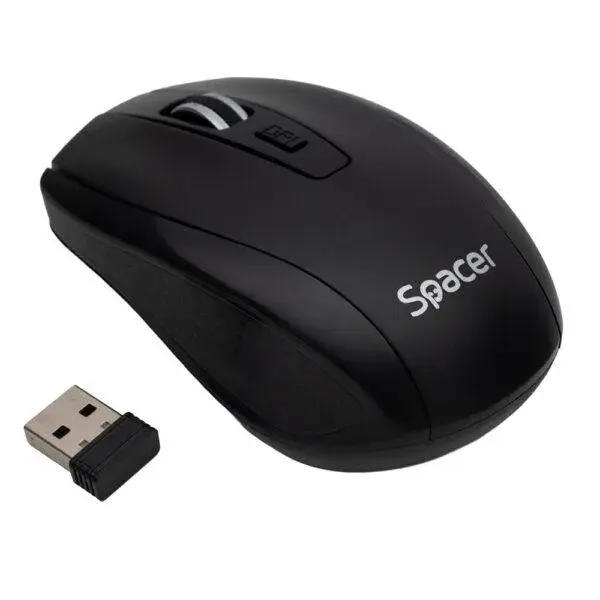 Mouse Spacer WS/BT 1600 DPI negru Mouse Spacer WS/BT 1600 DPI negru