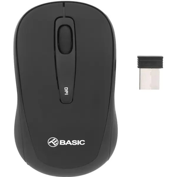 Mouse Tellur Basic, 1600 DPI, Mini, Wireless, Negru