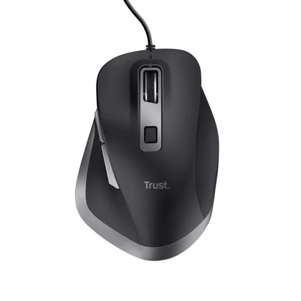 Mouse Trust Fyda cu fir 5000 DPI, negru Mouse Trust Fyda cu fir 5000 DPI, negru