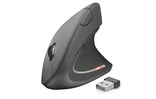Mouse Trust Verto, Wireless, USB, 1600 DPI (Negru)