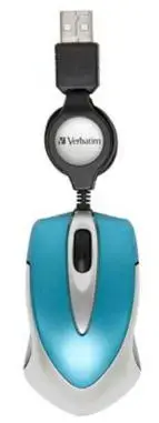 Mouse Verbatim Optic Mini Travel (Albastru)