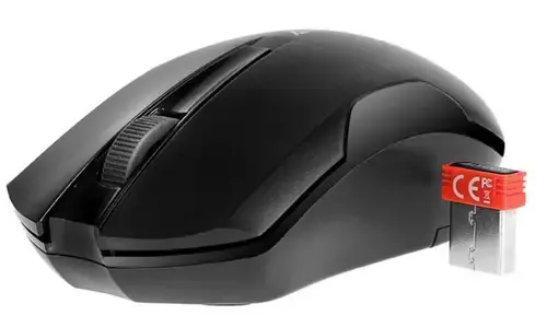 Mouse Wireless A4Tech V-Track G3-200N, USB, 1000 DPI (Negru)