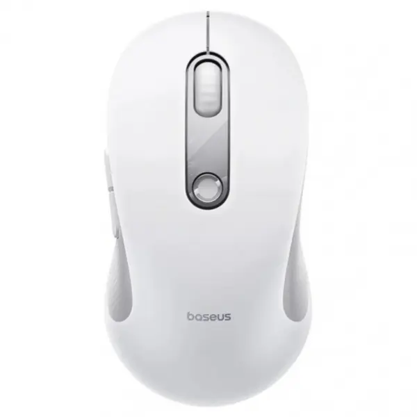 Mouse Wireless Baseus F02, 1600DPI, Wi-Fi, Alb B0203302