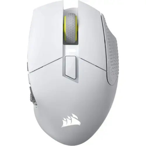 Mouse Wireless Corsair Scimitar elite, RGB LED, USB/Bluetooth, 33000 dpi, Senzor optic Corsair Marksman S, Alb