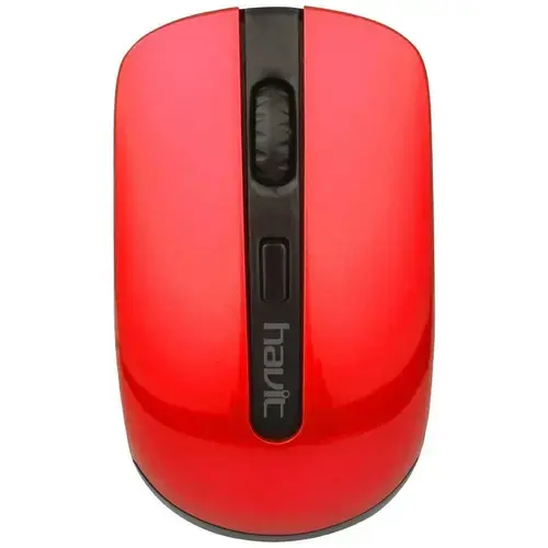Mouse Wireless Havit MS989GT, 2.4GHz, 800-1600DPI (Negru/Rosu)