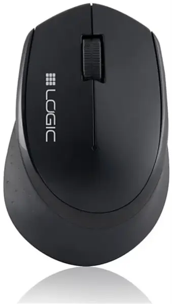Mouse Wireless Logic LM-2A, 1200 DPI (Negru)