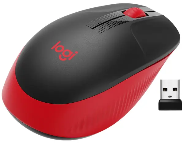 Mouse wireless Logitech - M190, rosie