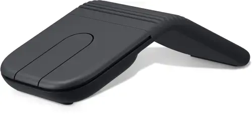 Mouse Wireless Logitech Mobi Fold, Bluetooth BLE, Optic, 4000 DPI, Scroll Touch (Negru)