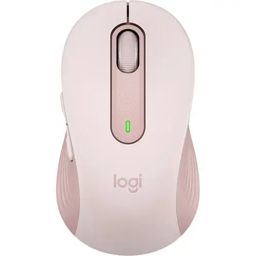 Mouse Wireless Logitech Signature M650, Bluetooth/USB (Roz)