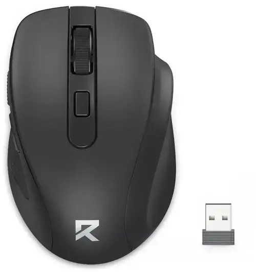 Mouse Wireless Redragon BM-4091, 2.4GHz/Bluetooth, 4000 DPI (Negru)