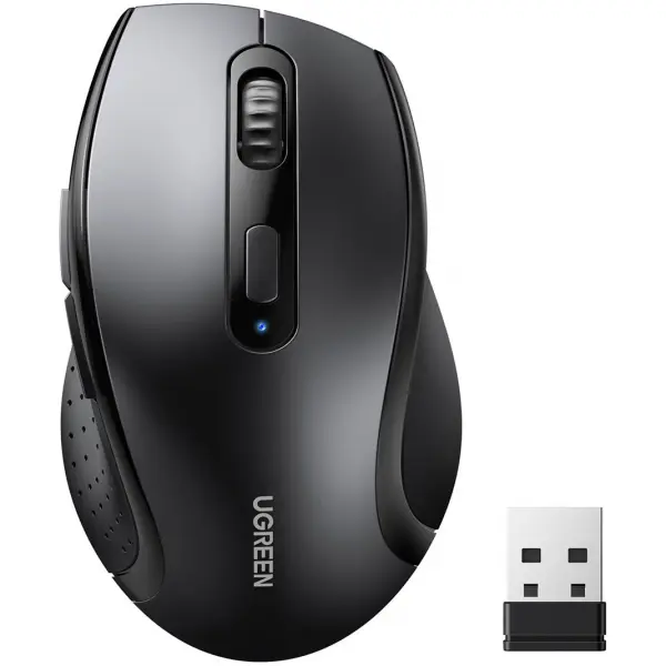 Mouse Wireless UGREEN M511, 1600DPI, Negru