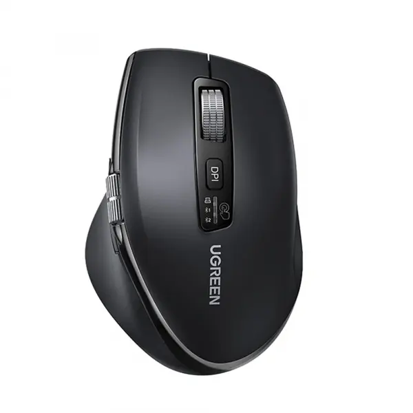 Mouse Wireless UGREEN M751, 5000DPI, BT / Wi-Fi, Negru