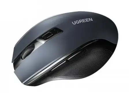 Mouse Wireless UGREEN MU006, 4000DPI, Negru
