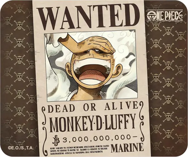 Mousepad ABYstyle Animation: One Piece - Wanted Luffy