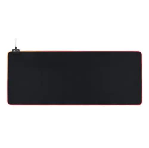Mousepad Gaming Deltaco Gaming, 900 x 360 mm, Iluminare RGB (Negru)