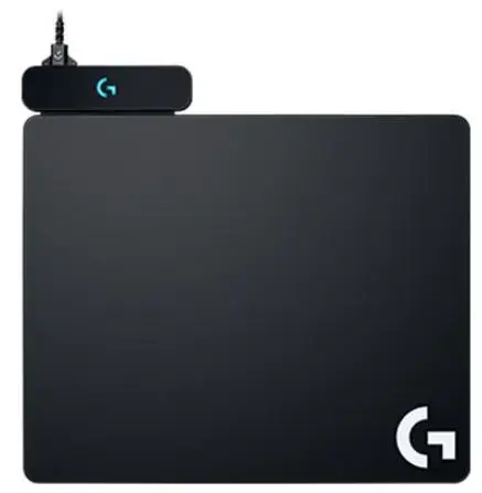 Mousepad Gaming Logitech, Powerplay wireless charging system (Negru)