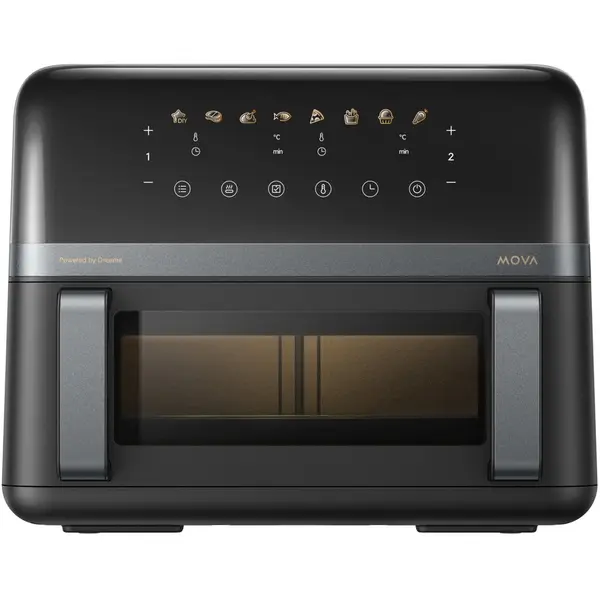 MOVA Friteuza cu aer MOVA, AeroChef FD20 Pro, 2700 W, 9L, Metal, LED, 7 Moduri, Negru