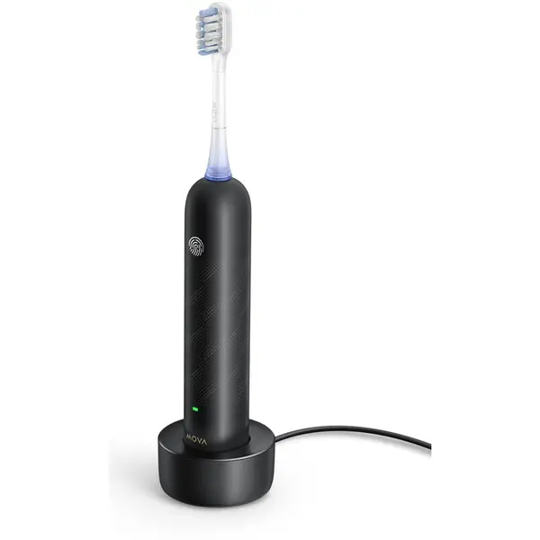 MOVA Periuta de dinti electrica Mova Fresh Pro, 69000 vibratii/min, Wireless, Negru