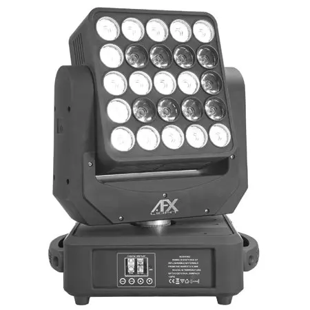 Moving head 25X12W RGBW AFX MAGIC-WASH25